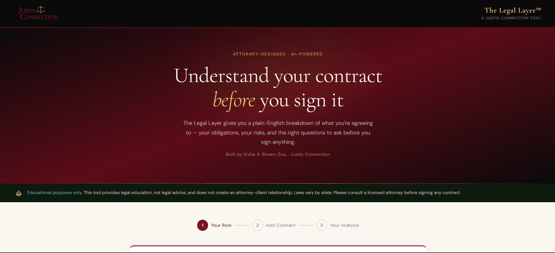 The Legal Layer: AI Contract Review for a Legal Directory Platform